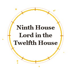 Ninth House Lord in the Twelfth House